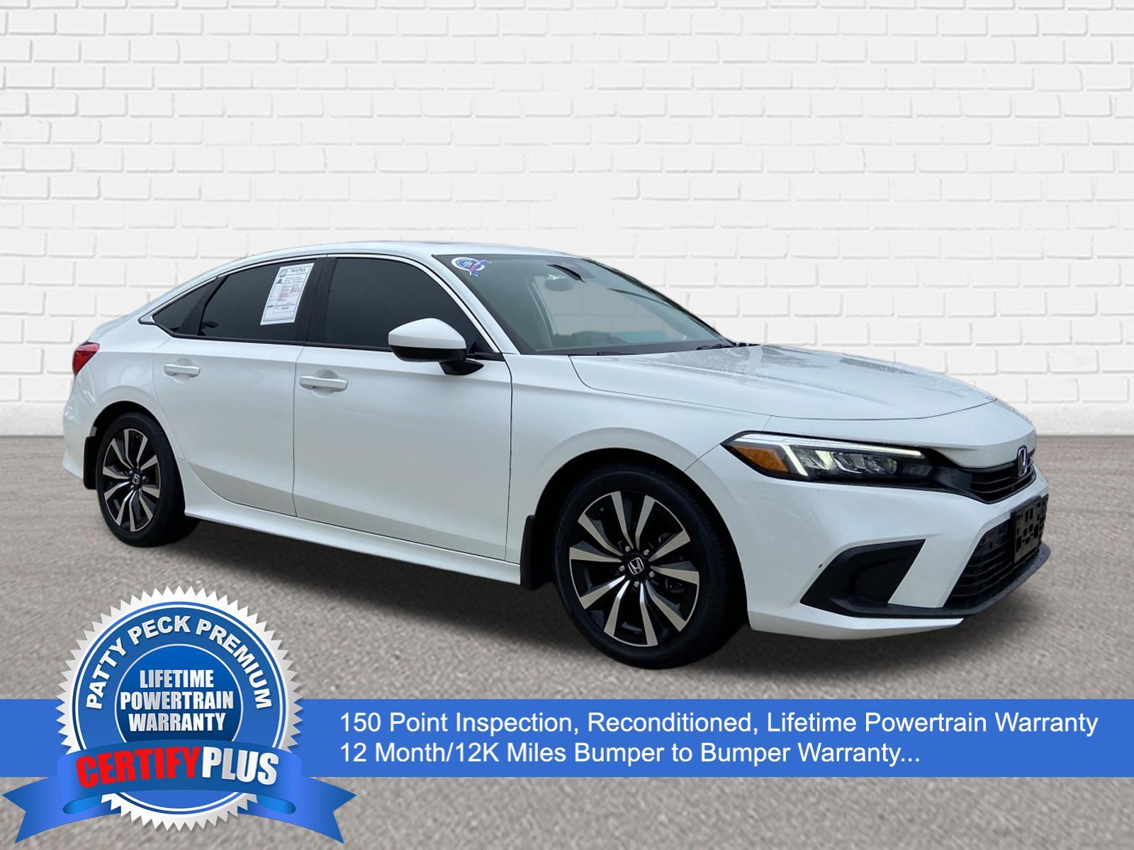 Used 2024 Platinum White Pearl Honda EX image 1