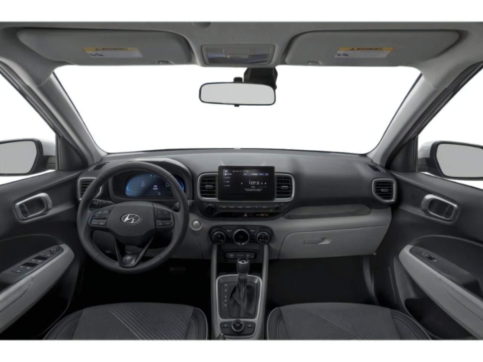 New 2026 Lunar White w/Black Roof Hyundai SEL w/Two-Tone Roof image 7