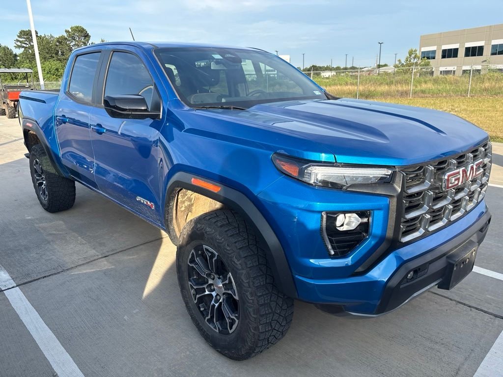 Used 2024 Blue GMC AT4 image 1