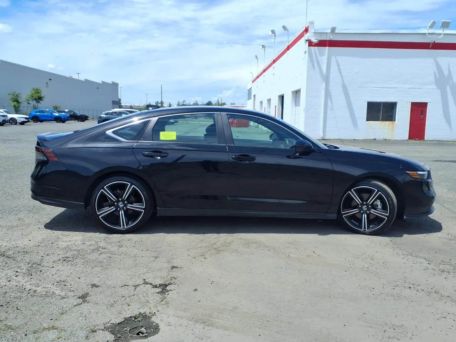 Certified Used 2025 Crystal Black Pearl Honda Sport image 4