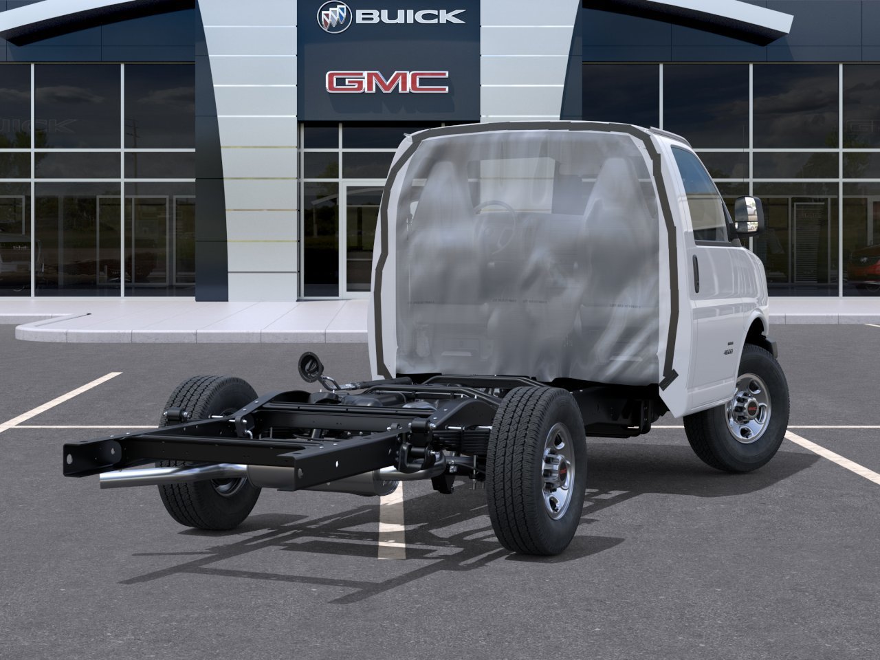 New 2025 Summit White GMC 1WT image 4