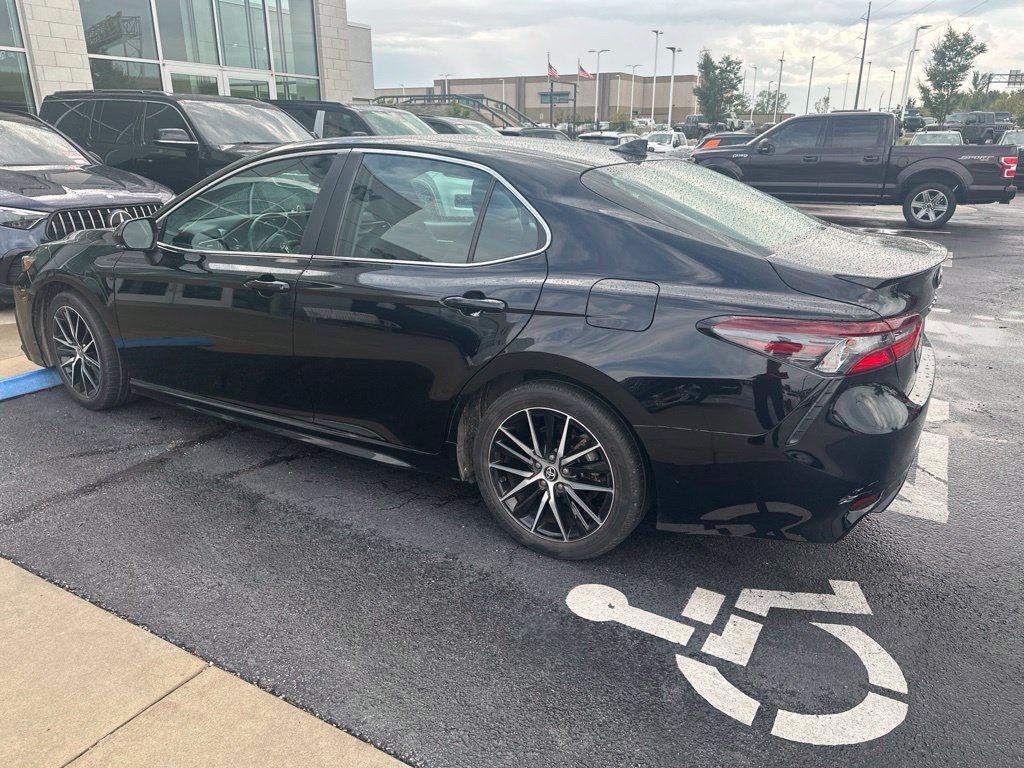 Used 2022 Black Toyota SE image 2