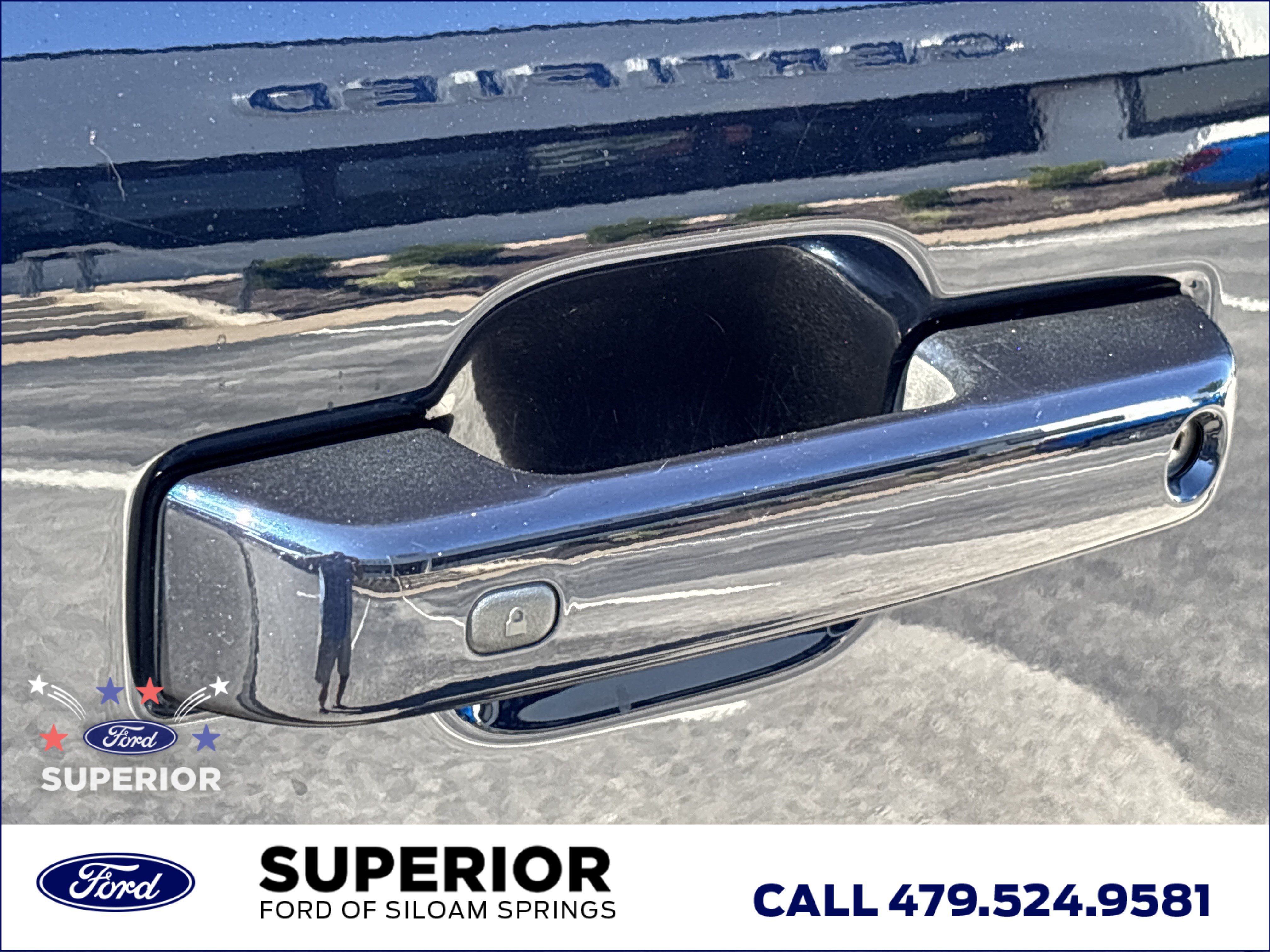 Used 2024 Antimatter Blue Metallic Ford King Ranch CrewCab 4WD image 16