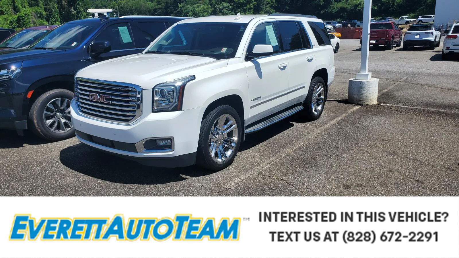 Used 2017 SUMMIT WHITE GMC SLT image 1