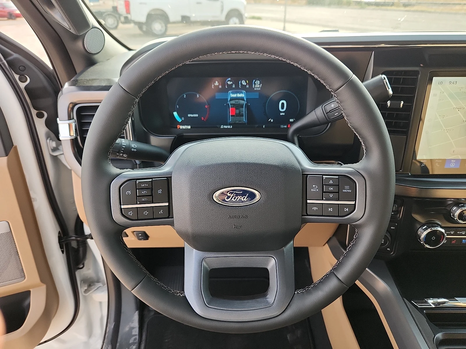 New 2026 Star White Metallic Tri-Coat Ford Lariat image 21