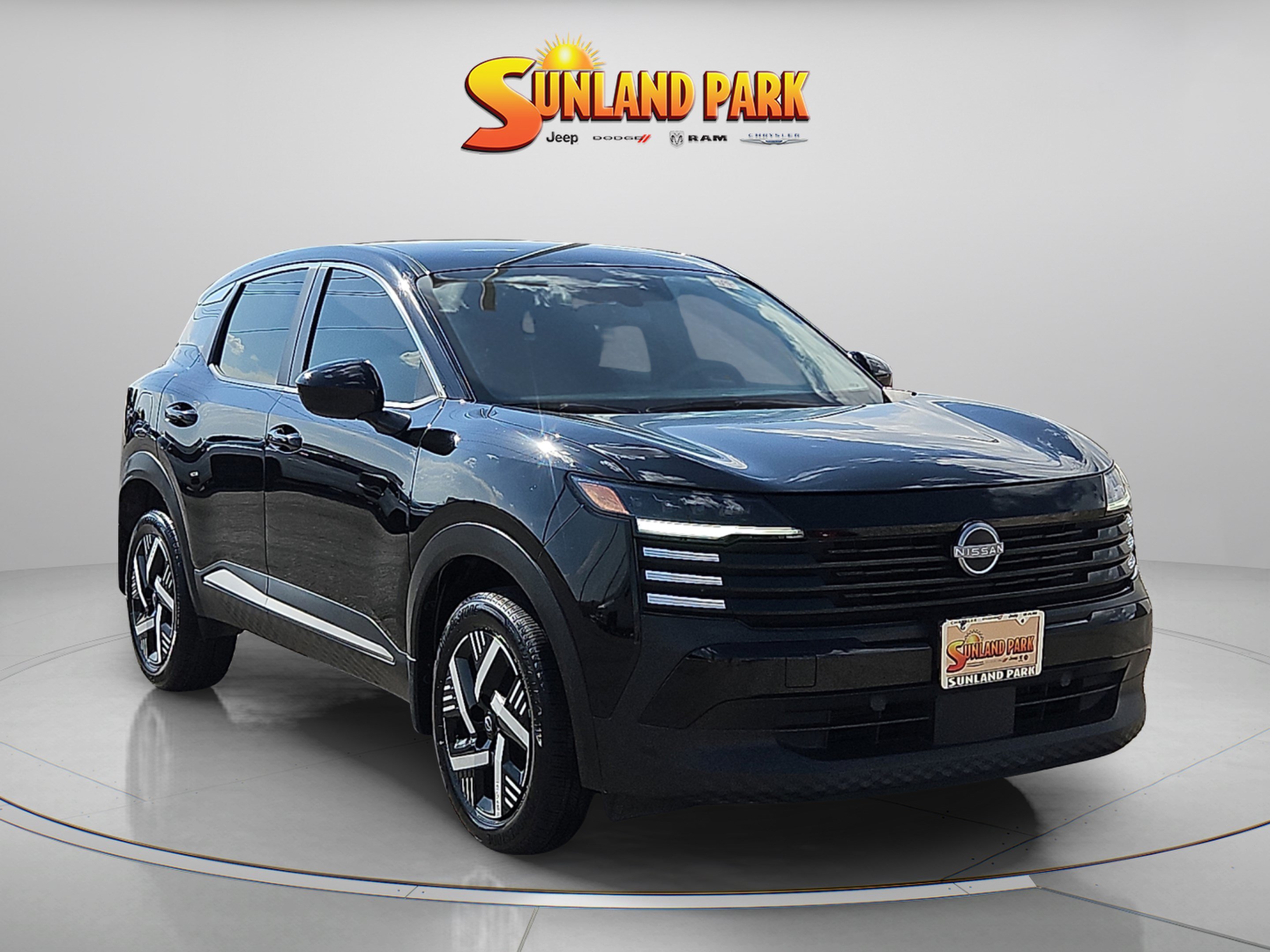 Used 2025 Super Black Nissan SV image 1