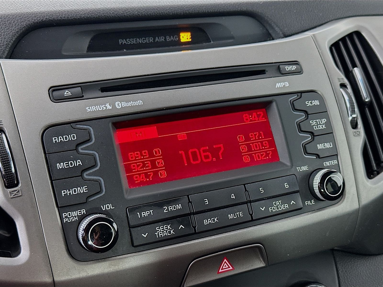 Used 2014 Signal Red Kia LX image 13