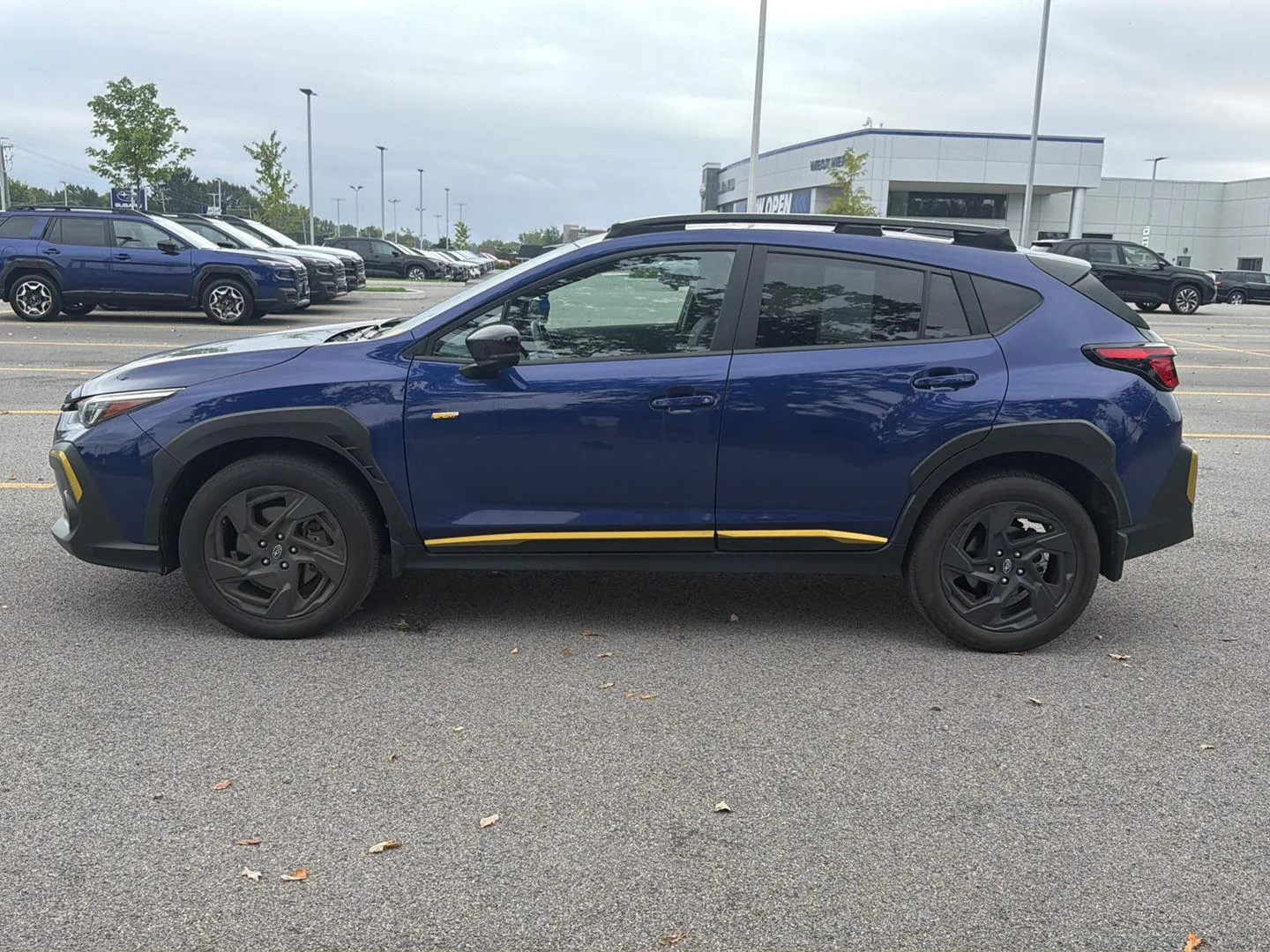 Used 2024 Sapphire Blue Pearl Subaru Sport image 6