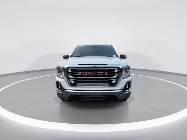 Used 2019 WHITE FROST TRICOAT GMC SLT image 3