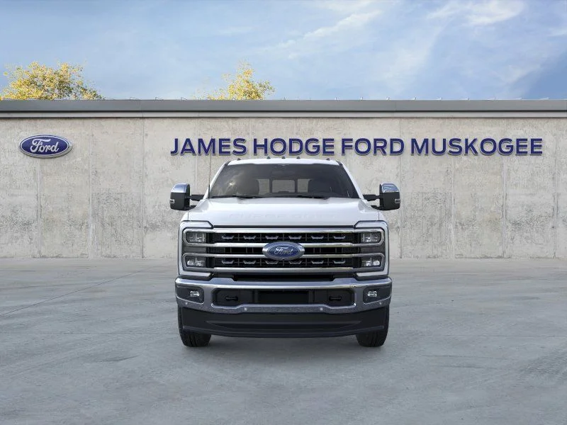 New 2026 Star White Metallic Tri-Coat Ford Lariat image 6