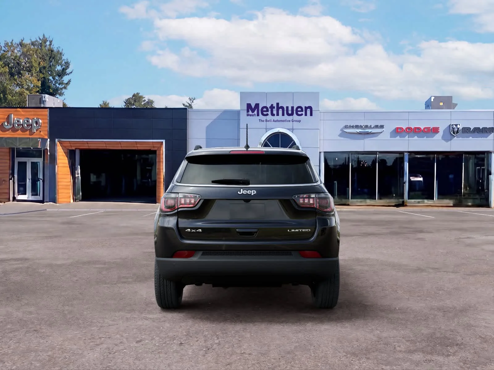 New 2026 Diamond Black Crystal Pearlcoat Jeep Limited image 7