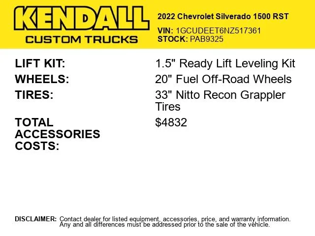 Used 2022 White Chevrolet RST image 2