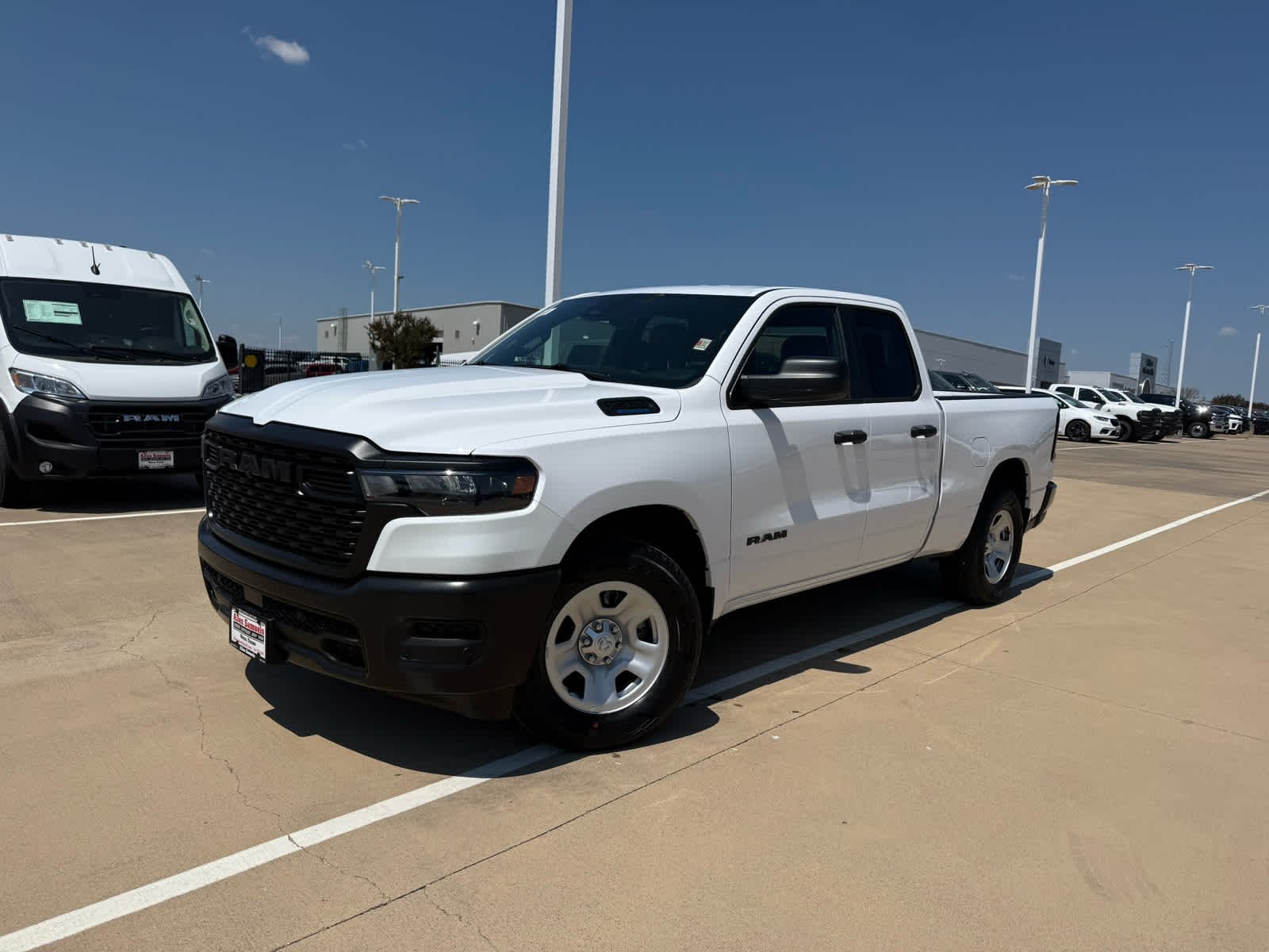 New 2026 Bright White Clearcoat Ram Tradesman image 2