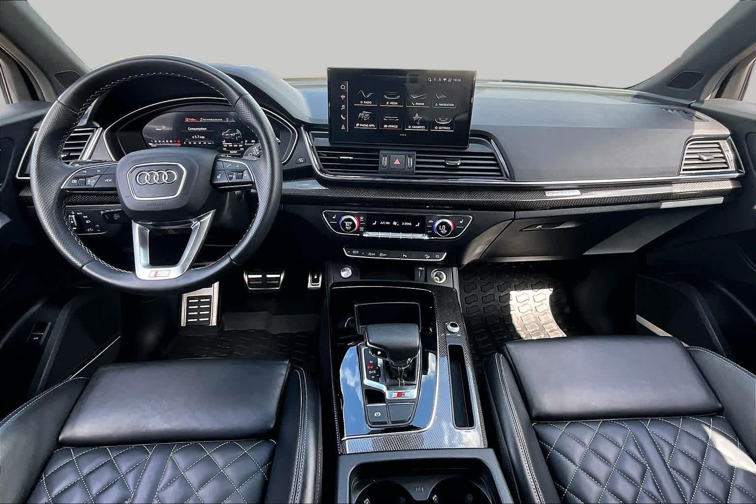 Used 2023 Florett Silver Metallic Audi Premium Plus image 16