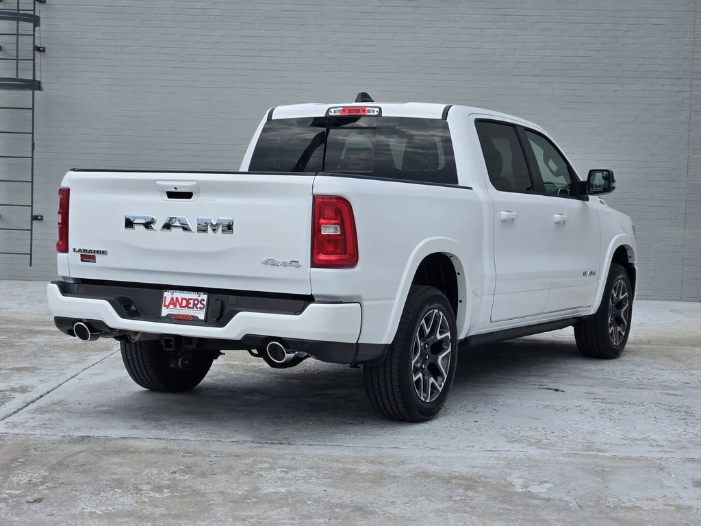 New 2026 Bright White Clearcoat Ram Laramie image 4