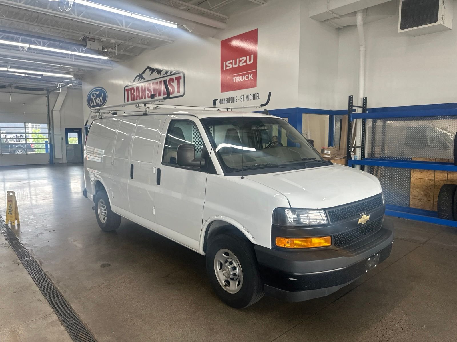 Used 2021 Chevrolet Express Cargo Work Van with VIN 1GCWGAF75M1165252 for sale in Minneapolis, Minnesota