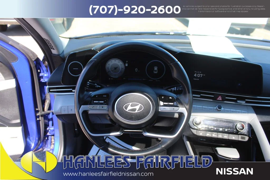 Used 2024 Blue Hyundai Limited image 17