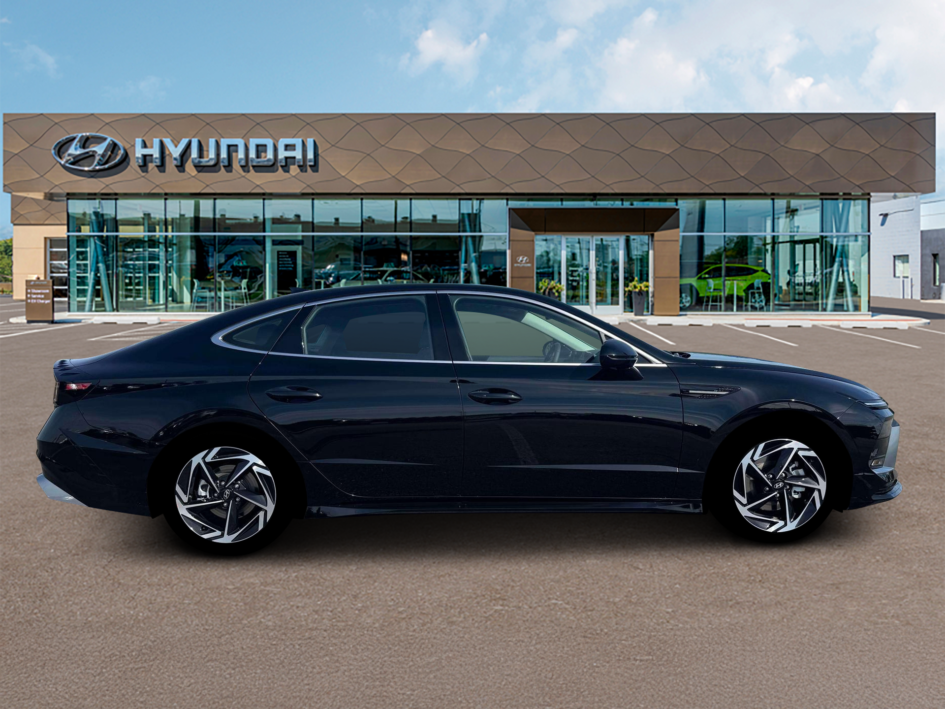 New 2026 Black Hyundai SEL Sport image 9