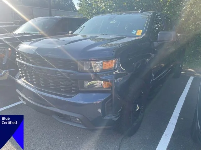 Certified Used 2022 Blue Chevrolet Custom image 1