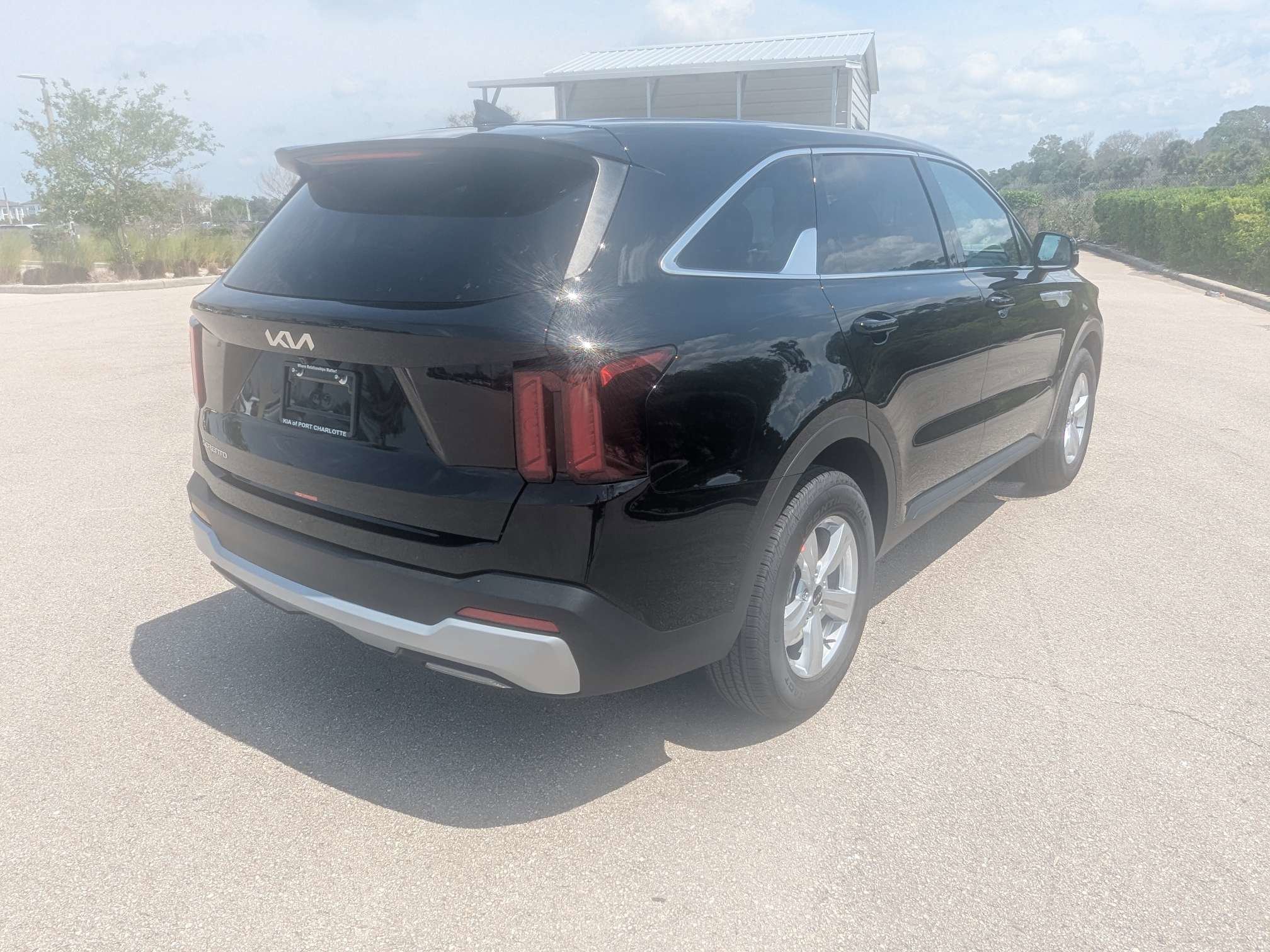 New 2026 Ebony Black Kia LX image 5