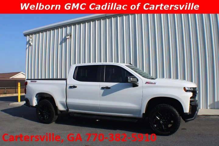 Used 2021 SUMMIT WHITE Chevrolet LT Trail Boss image 1