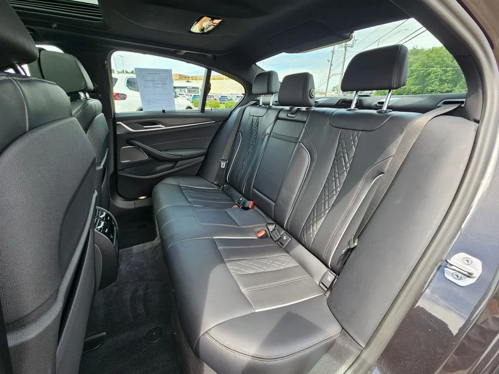 Certified Used 2023 Dark Graphite Metallic BMW M550i xDrive image 19