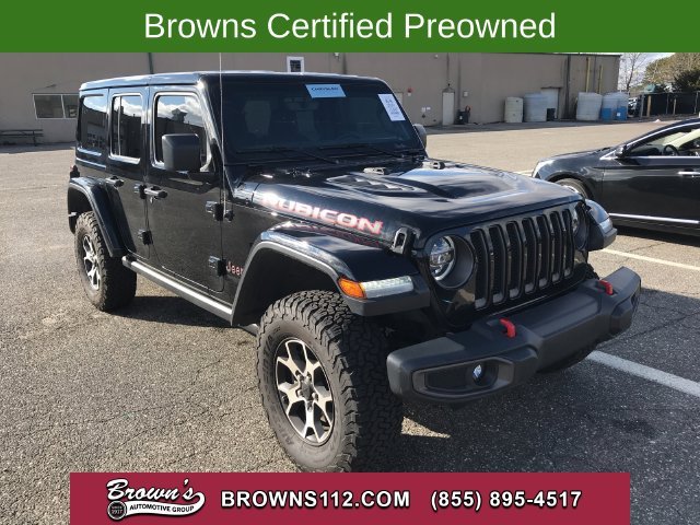 Used 2023 Black Jeep Rubicon 4xe image 1