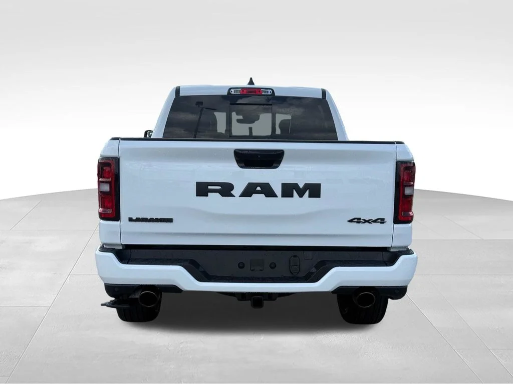 New 2026 Bright White Clear-Coat Exterior Paint RAM Laramie image 28