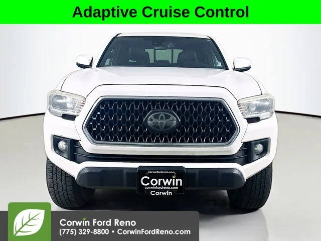 Used 2018 Super White Toyota TRD Off-Road image 2