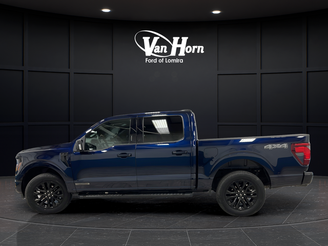 Used 2024 Antimatter Blue Metallic Ford XLT image 4