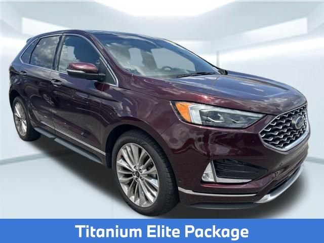 Used 2020 Red Ford Titanium image 3