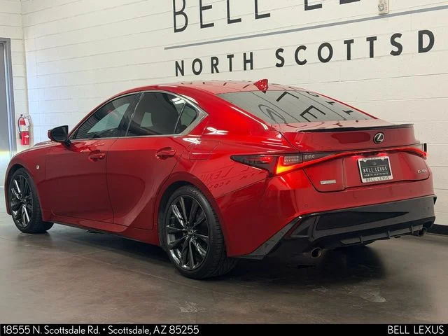 Used 2021 Red Lexus 350 F SPORT image 6