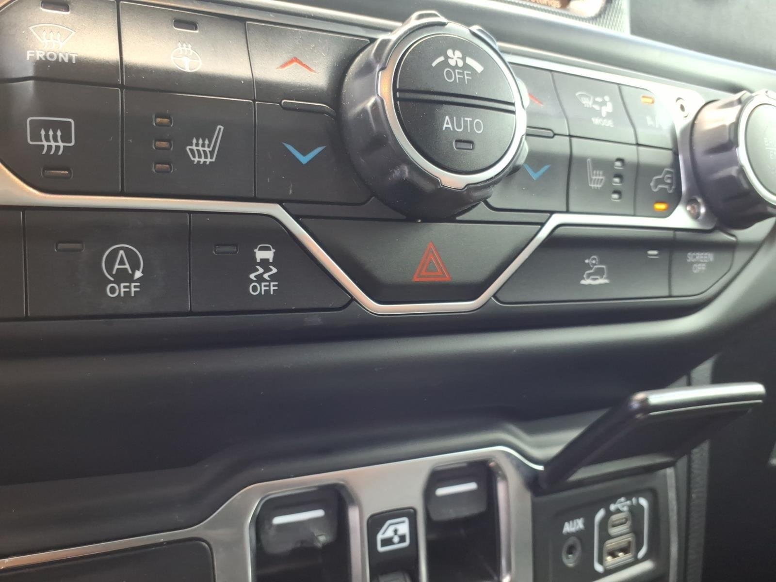 Used 2023 Bright White Clearcoat Jeep Sahara image 9