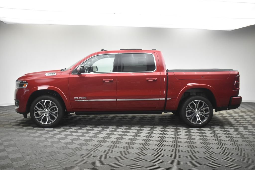 New 2027 Molten Red Pearl-Coat Exterior Paint RAM Tungsten image 17