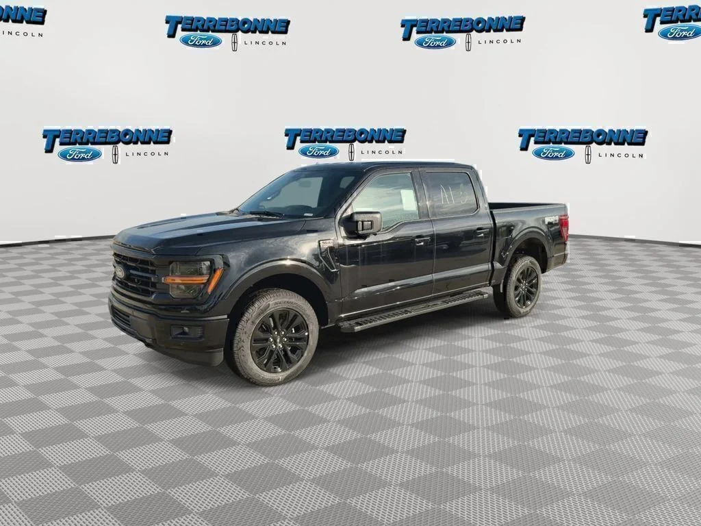 New 2026 Agate Black Metallic Ford XLT image 4