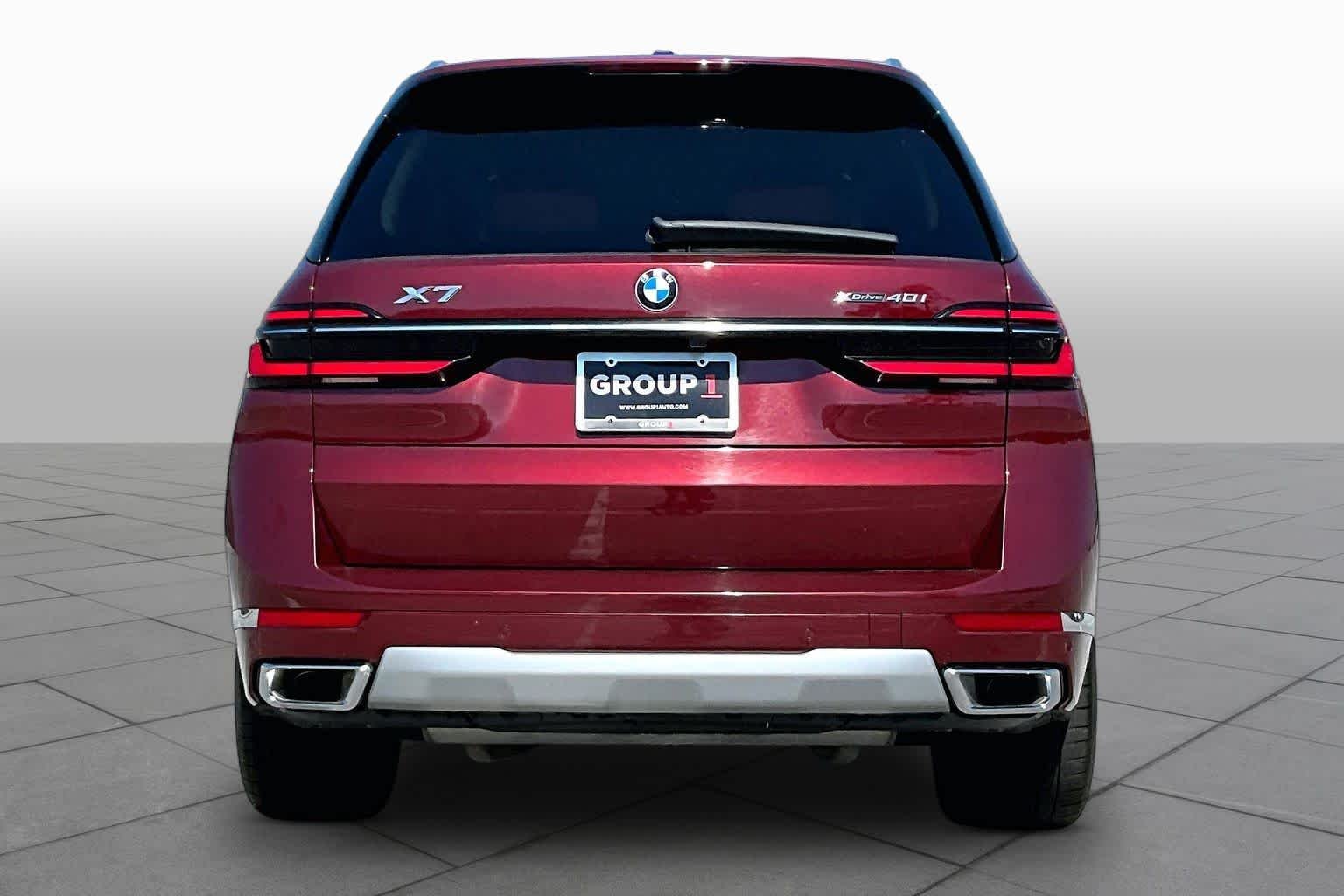 Used 2024 Aventurin Red Metallic BMW xDrive40i image 5