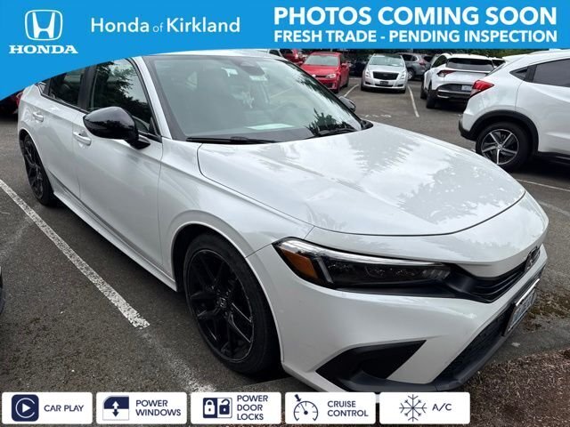Used 2022 Platinum White Pearl Honda Sport image 1