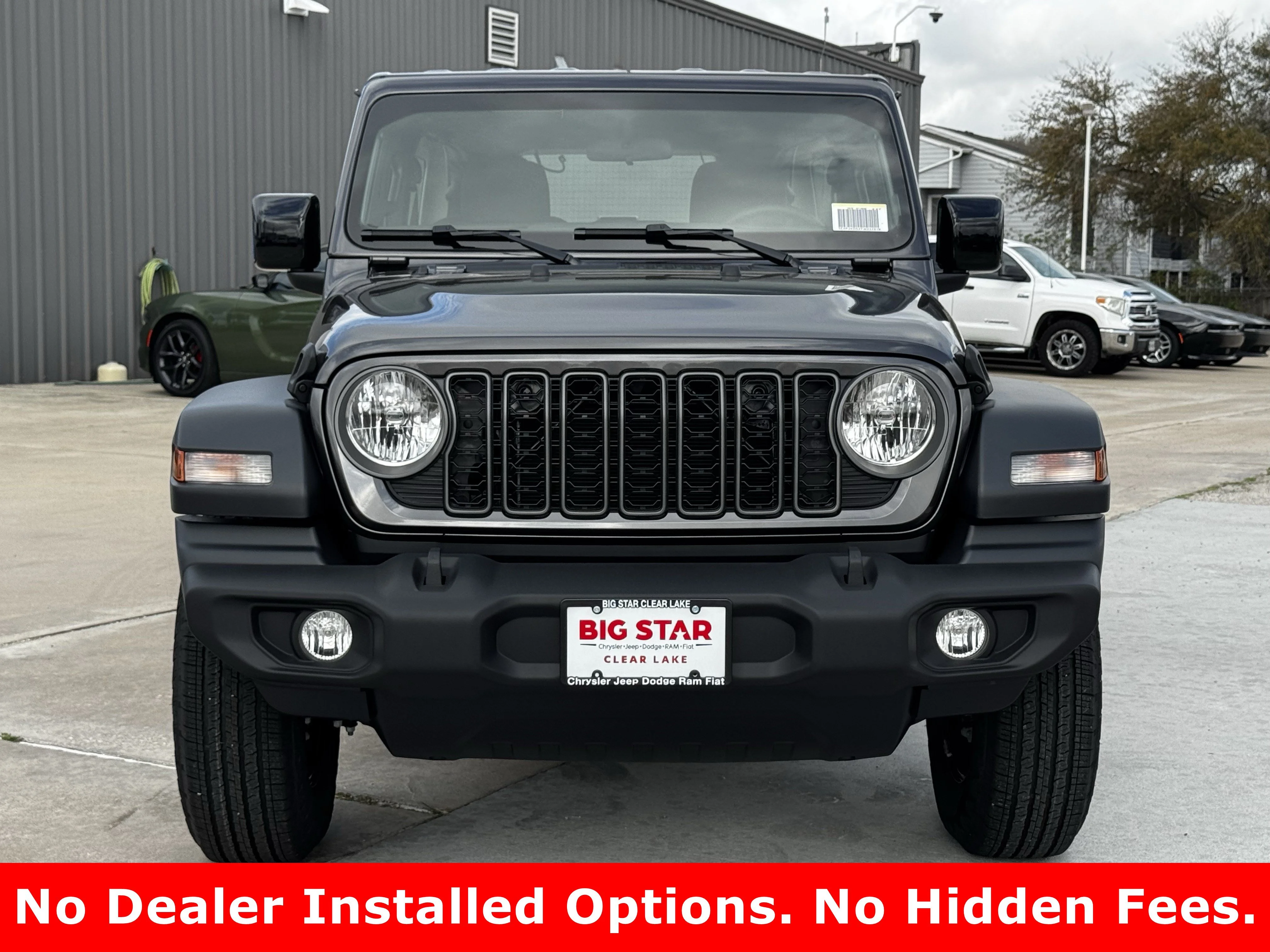 New 2026 Granite Crystal Metallic Clearcoat Jeep Sport image 3