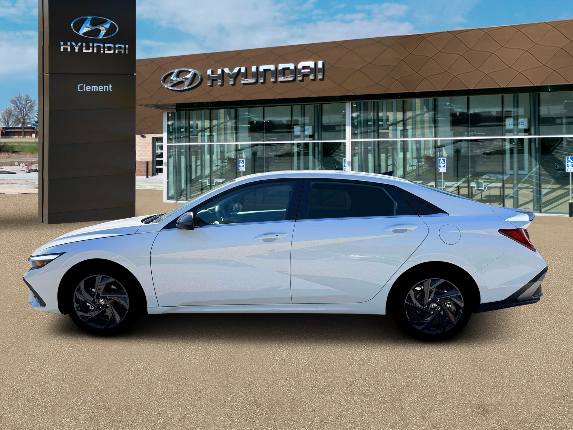 New 2026 White Hyundai SEL Sport image 3
