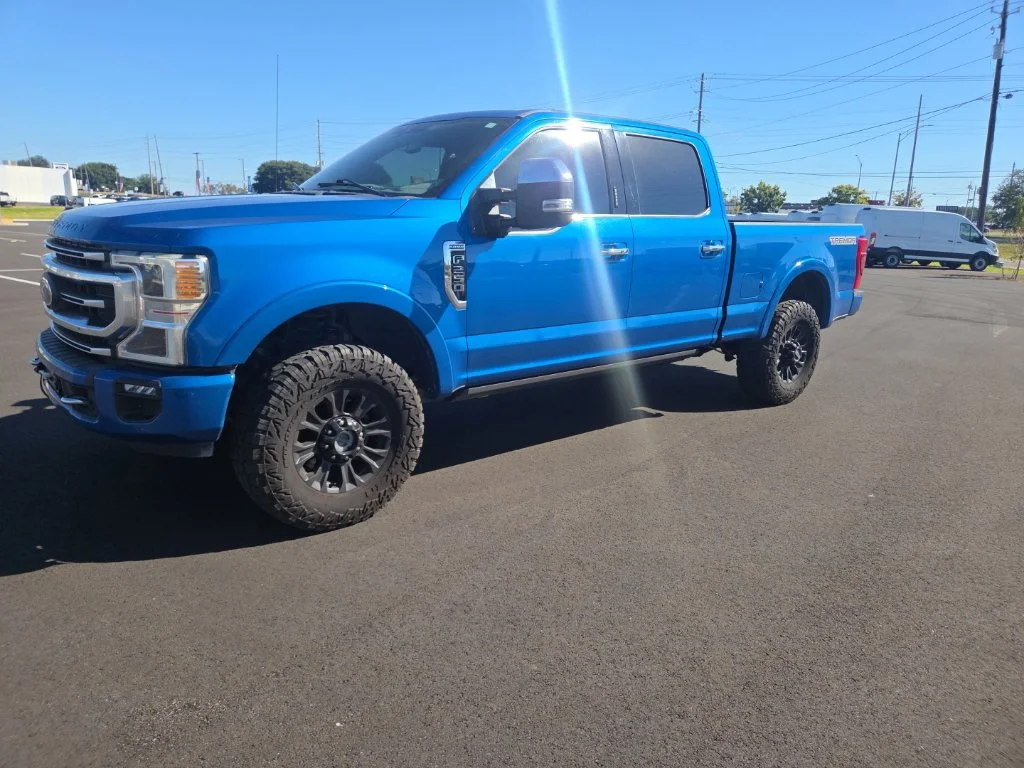 Used 2020 Blue Ford Platinum image 12