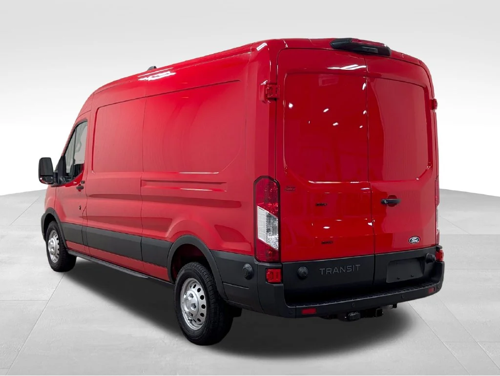 New 2027 Race Red Ford Cargo Van image 18