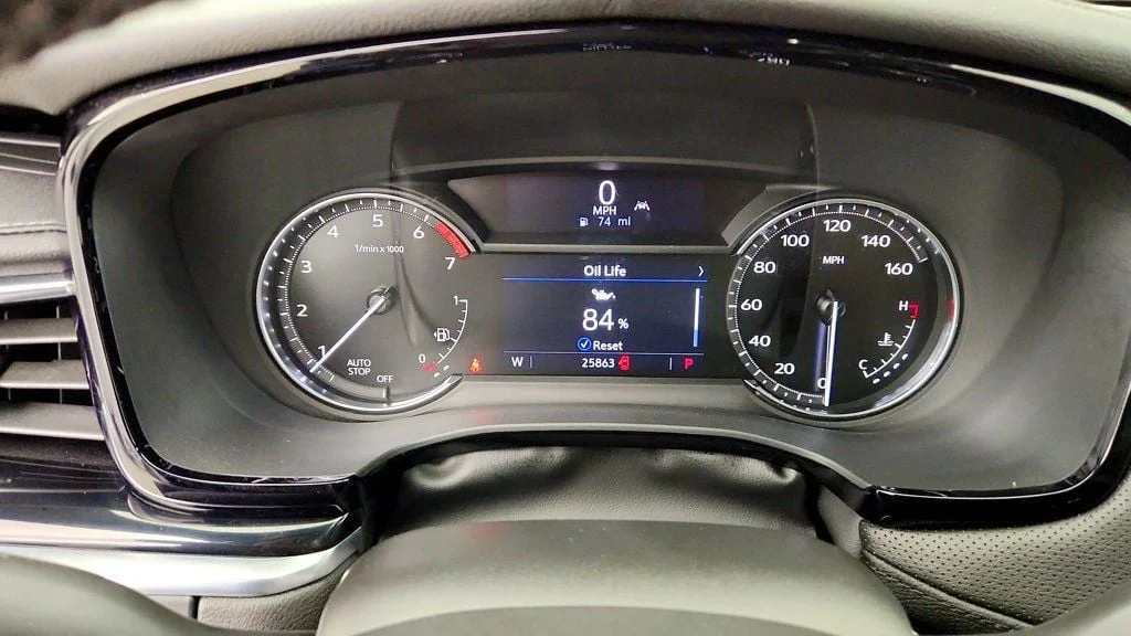 Used 2024 Midnight Sky Metallic Cadillac Luxury FWD w/ UltraView Panoramic Roof image 15