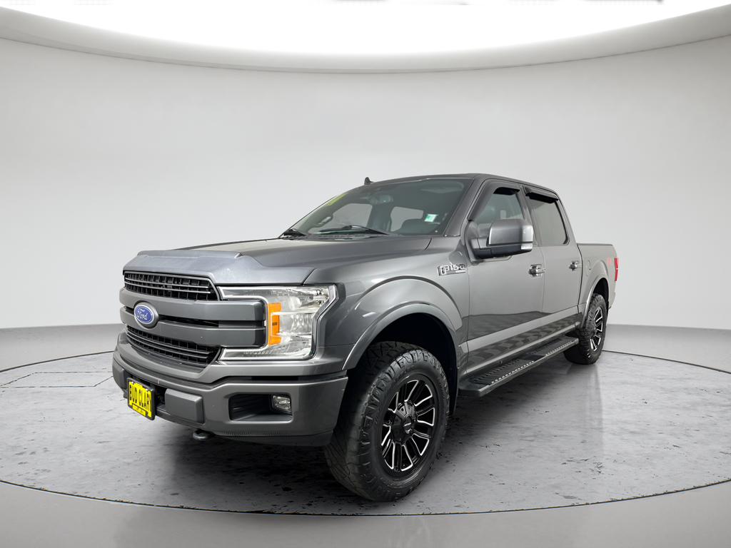 Used 2020 Magnetic Metallic Ford Lariat image 1