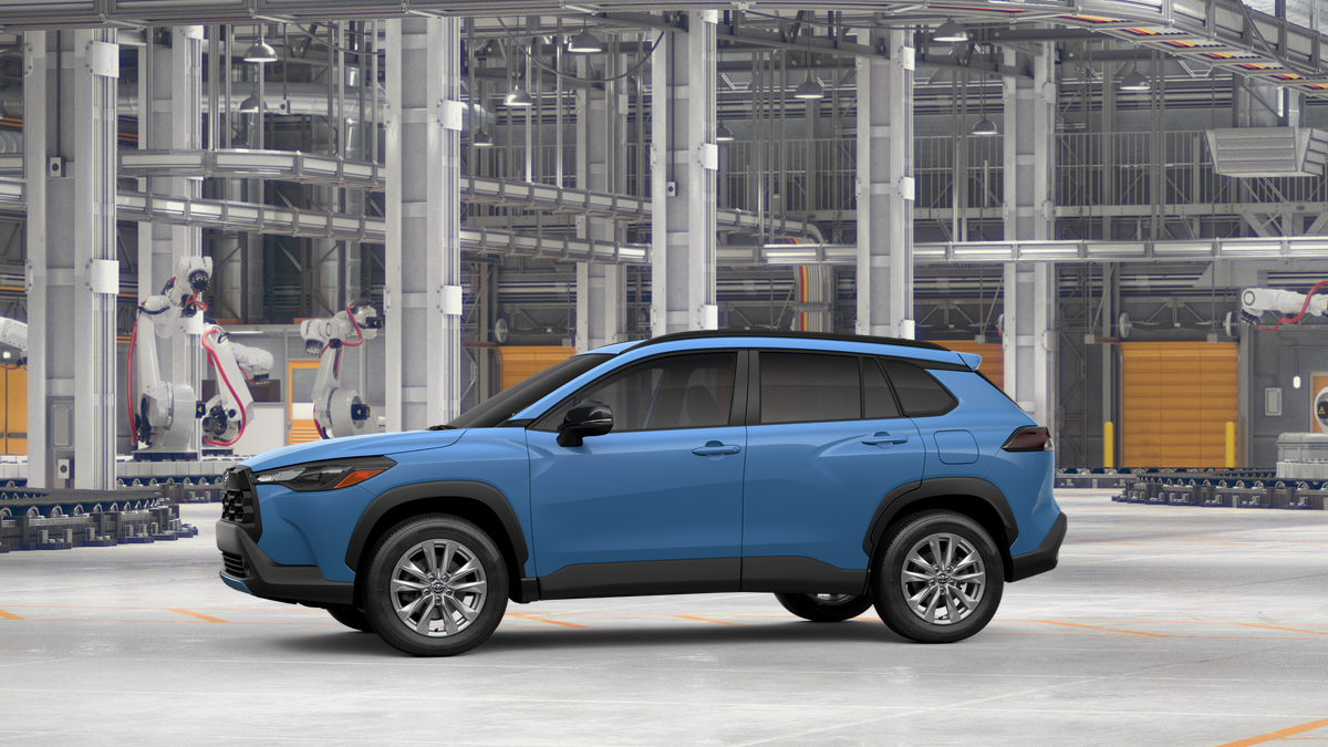 New 2026 Cavalry Blue Toyota LE image 3