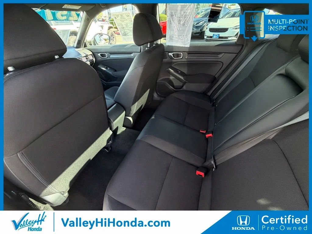 Certified Used 2025 Platinum White Pearl Honda 4D SPORT image 19
