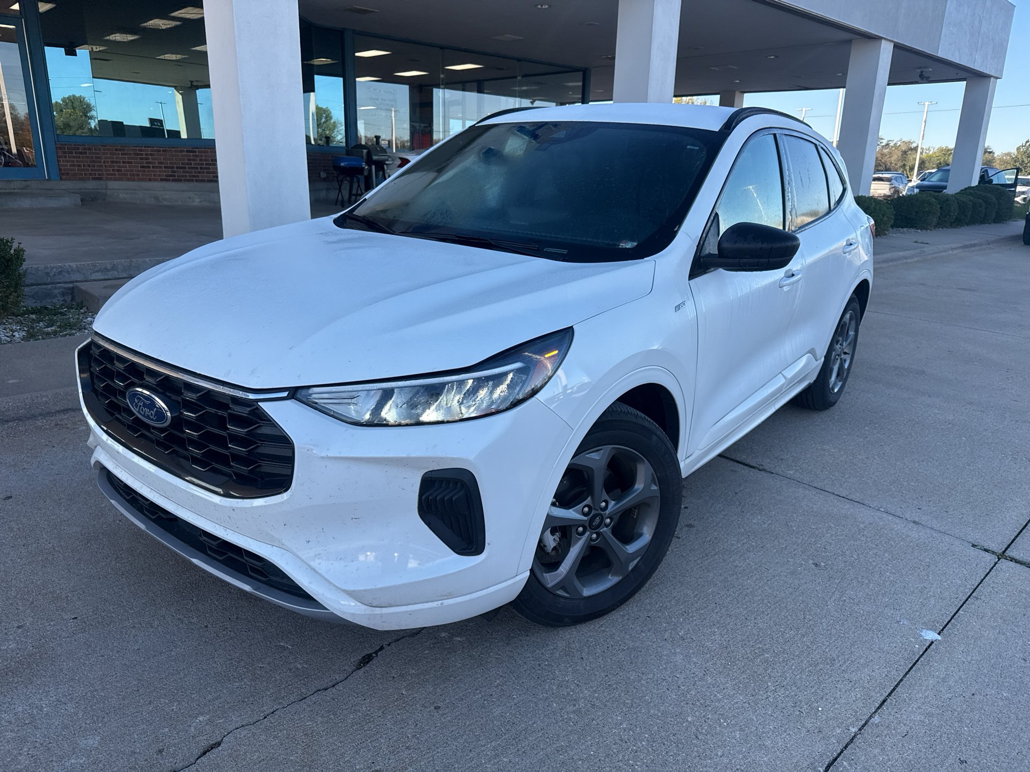 Used 2024 Star White Ford ST-Line image 2