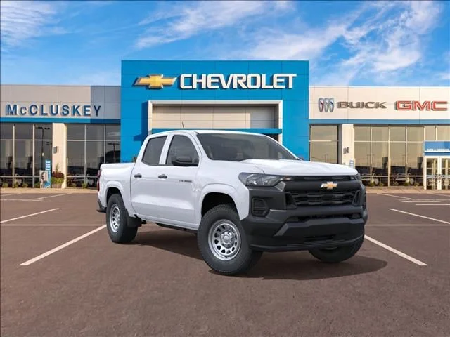 New 2026 White Chevrolet Work Truck image 1