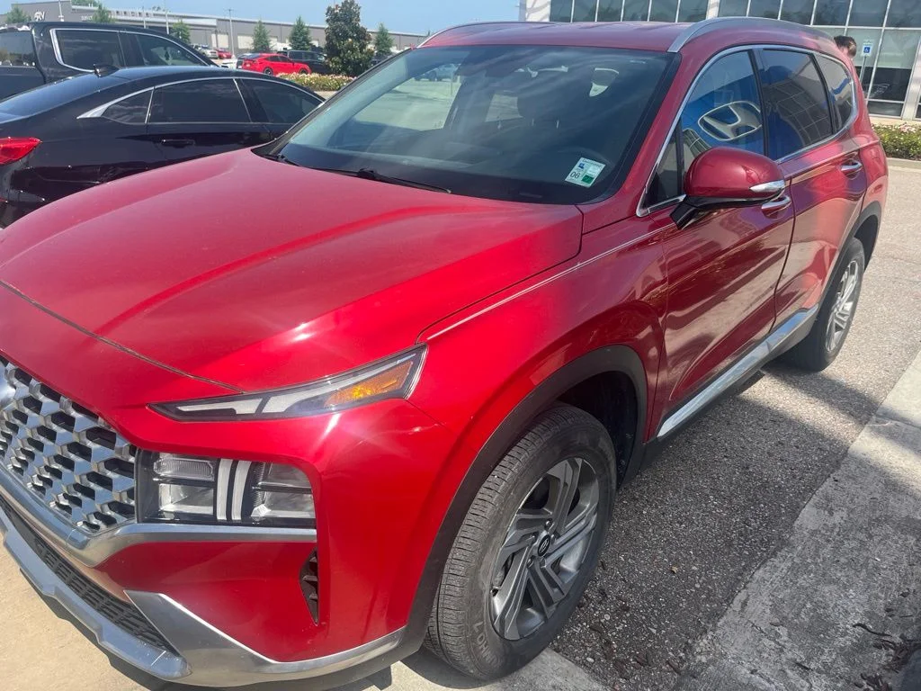Used 2022 Calypso Red Hyundai SEL image 1
