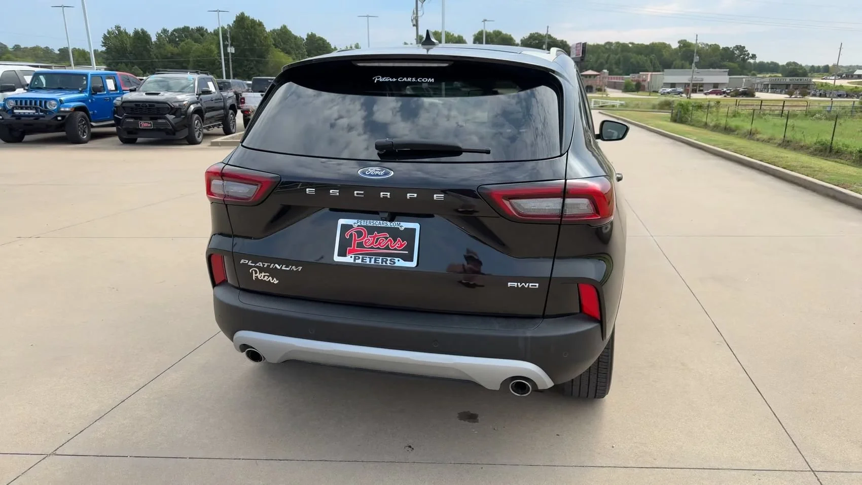 Used 2025 Black Ford Platinum image 8