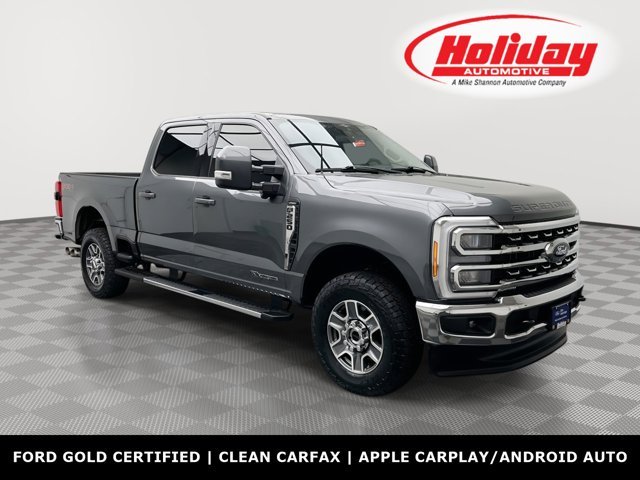 Used 2023 Carbonized Gray Metallic Ford LARIAT image 1